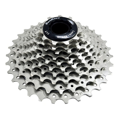 Cassette 10 Velocidades Sunrace Ms1 11-34 Ruta Compatible Sram Shimano Plateado