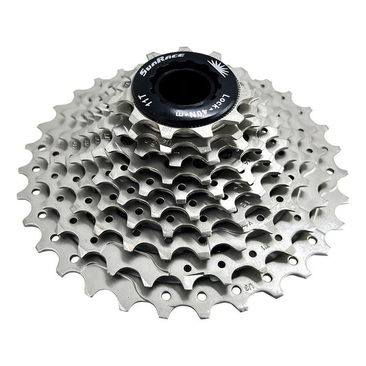Cassette 10 Velocidades Sunrace Ms1 11-34 Ruta Compatible Sram Shimano Plateado