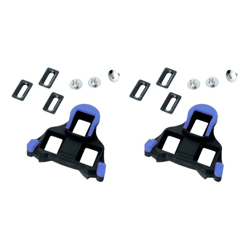 Placas De Ruta Shimano Sm-sh12 Azul 2