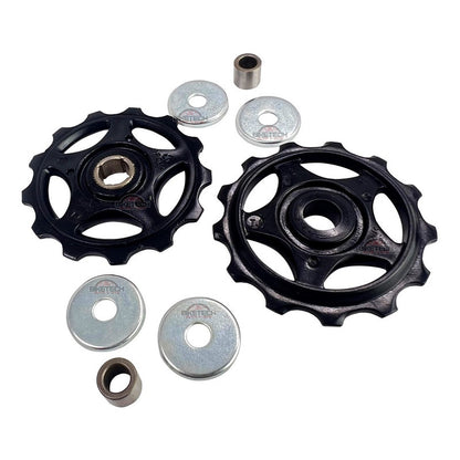 Rodajas De Tensor Shimano Altus Alivio M410 8 Velocidades Negro