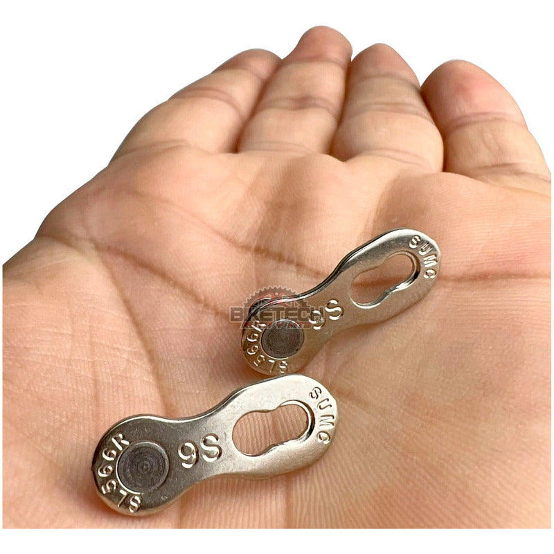 Eslabón Cierre Rápido 9 Velocidades Gw Cadena De Bicicleta