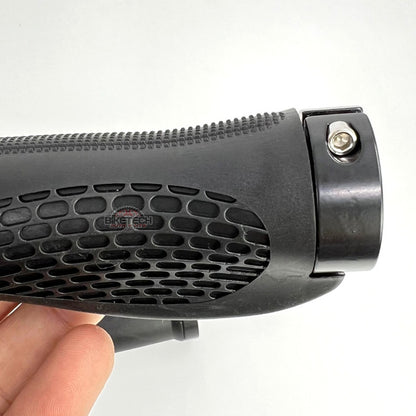 Grips Mangos Bicicleta Gw Ergonómicos De Seguridad Negro