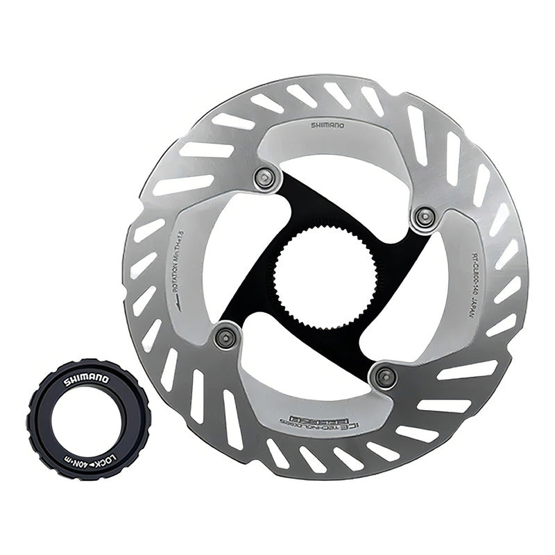 Discos De Freno Shimano Cl800 Ice Tech Centerlock Rotores 160mm Gris