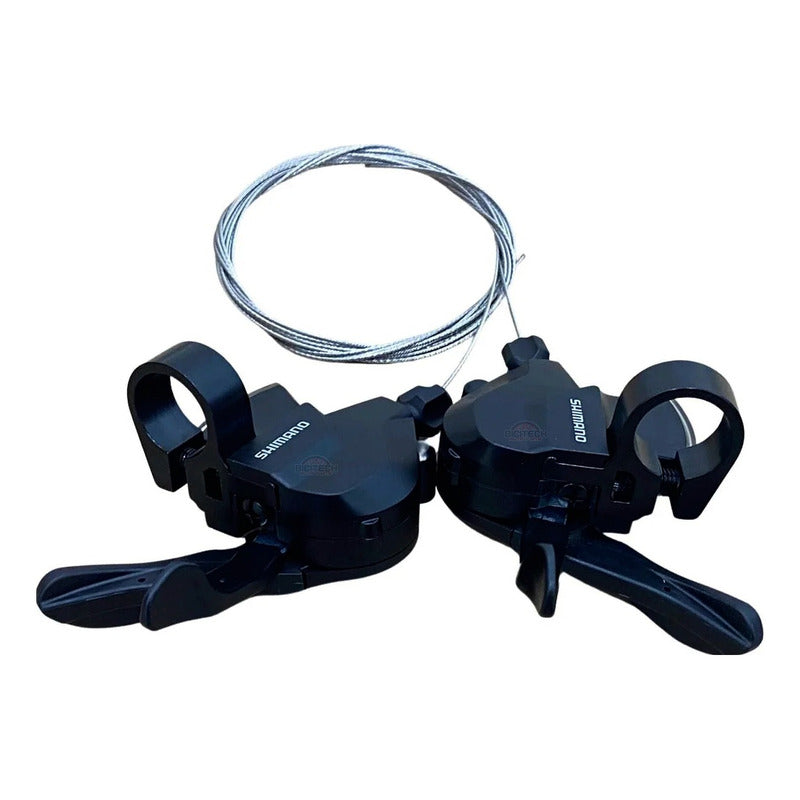 Palancas De Cambio 3x8 Shimano M315 Mtb  Negro