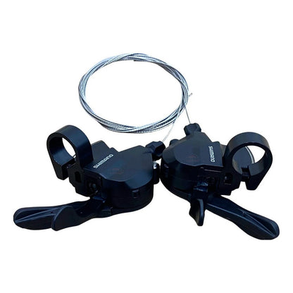 Palancas De Cambio 3x8 Shimano M315 Mtb  Negro