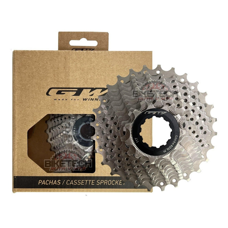 Pacha 10v Bicicleta Ruta Gw Compatible Shimano Sram Liviana