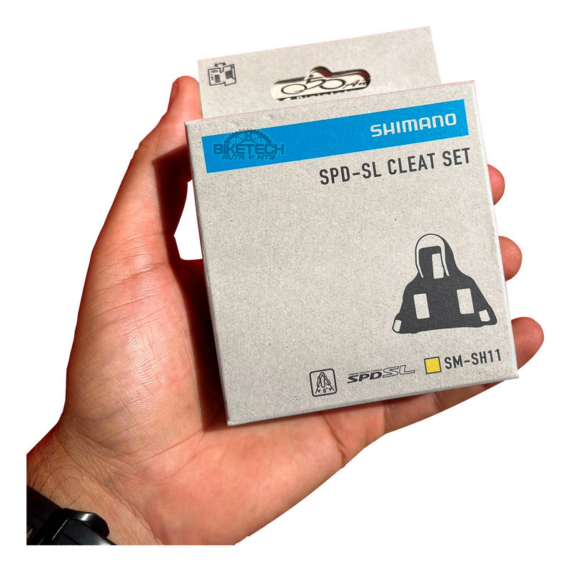 Calas Para Ruta Shimano Sm-sh11 6 Grados Amarillo
