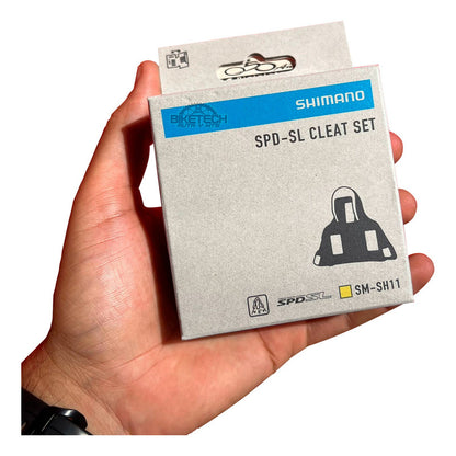 Calas Para Ruta Shimano Sm-sh11 6 Grados Amarillo