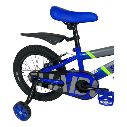 Bicicleta Gw Shadow 16 Niño Niña Ruedas Auxiliares Infantil