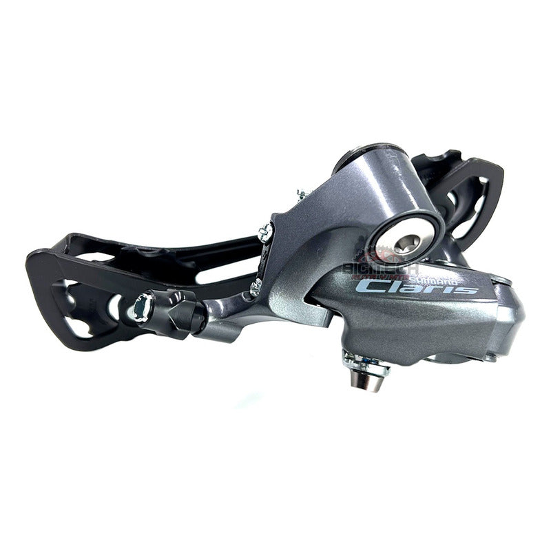Tensor Shimano Claris R200 Gs 8 Velocidades Pata Larga Ruta Plateado
