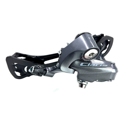 Tensor Shimano Claris R200 Gs 8 Velocidades Pata Larga Ruta Plateado