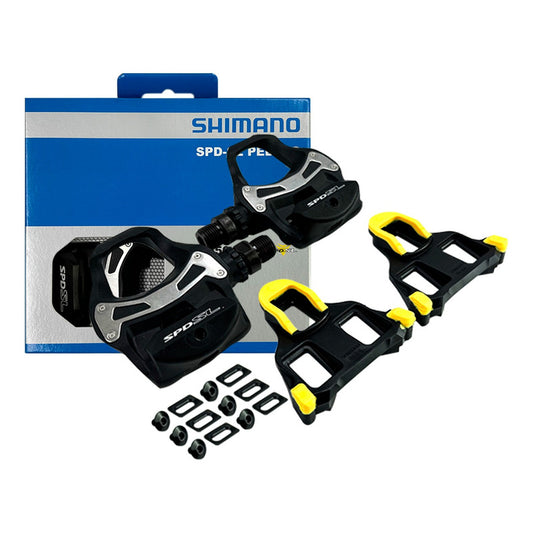 Pedales Shimano Tiagra Ruta R550 Con Calas
