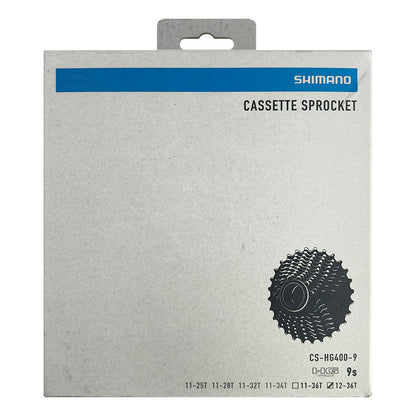 Pacha Shimano 9 Vel 12-36 Hg400 Alivio / Acera 12 36 Gris