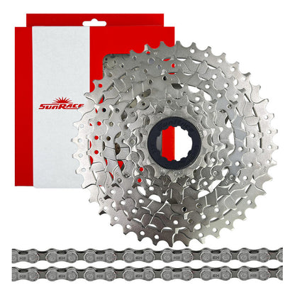 Pacha Sunrace 8 Velocidades M680. 11-42 Mtb Cadena Shimano Hg40