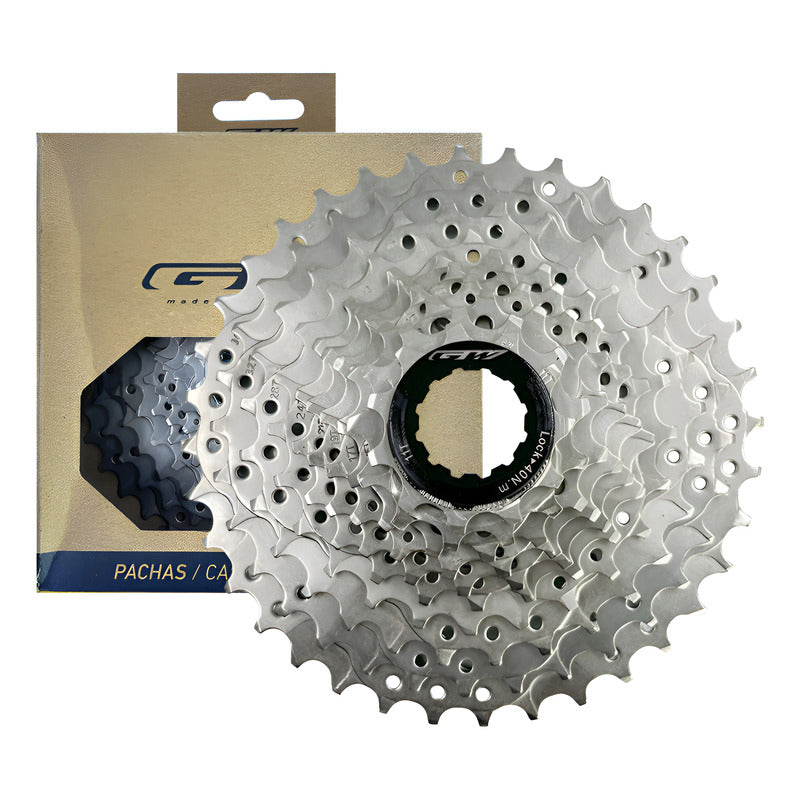 Pacha Cassette 10 Velocidades Gw 11-36 Mtb - Gris - 11 - 36