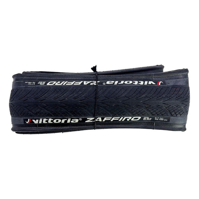 Llanta Ruta Vittoria Zaffiro Pro Plegable 700x25 Duradera Negro