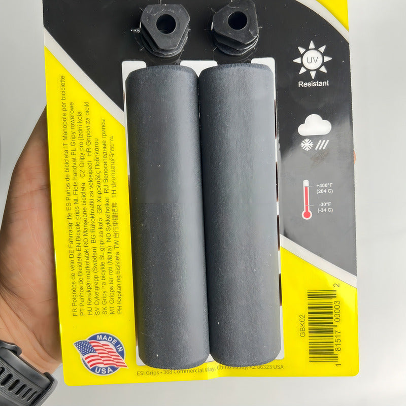 Puños Esi Grips Chunky Vs/ Colores 60gr Bici Mtb Xc - Celero Color Negro