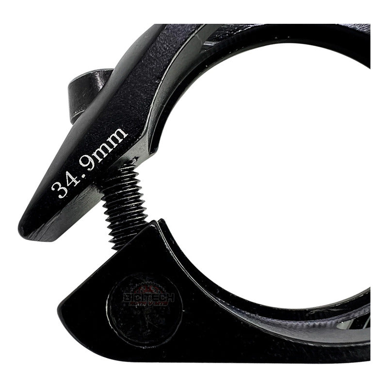 Abrazadera Para Sillín Gw At 620  En Aluminio 34.9mm Negro