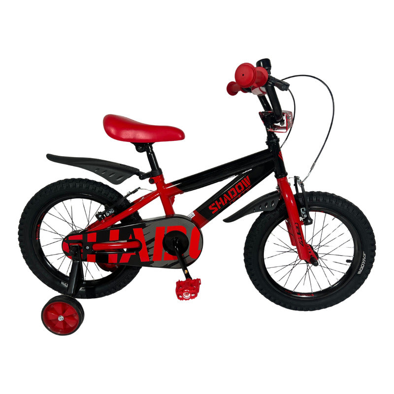 Bicicleta Gw Shadow 16 Niño Niña Ruedas Auxiliares Infantil