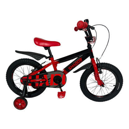 Bicicleta Gw Shadow 16 Niño Niña Ruedas Auxiliares Infantil