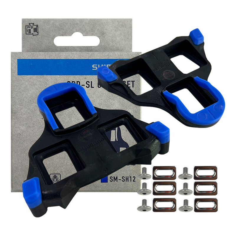 Calas Chocles Para Ruta Shimano Sh12 Azul