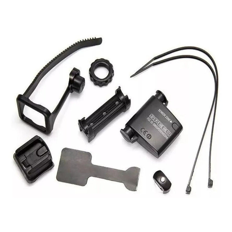 Ciclocomputador Cateye Padrone 8 Funciones Inalámbrico Color Negro