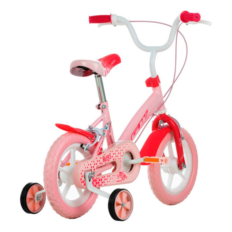 Bicicleta Niño Rin 12 Gw Bugs Doble Freno Con Auxiliar