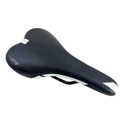 Sillín Bicicleta Gw Negro Blanco Asiento Galápago Ruta Mtb Negro/ Blanco 24.2 Cm 13.1 Cm