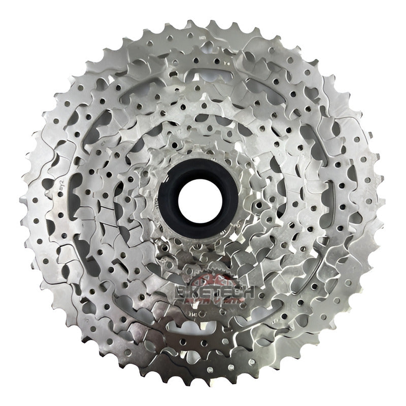 Pacha 9 Velocidades Cassette Sunrace M983 11-50 Bicicleta Cantidad Máxima De Dientes 50 Cantidad Mínima De Dientes 11 Color Gris