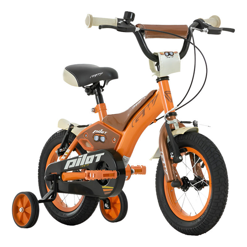 Bicicleta Bmx Rin 12 Niño Gw Pilot 100 Ruedas Auxiliares