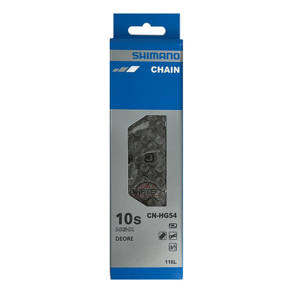 Cassette Pacha 10v Shimano M4100 11-46 + Cadena Shimano Hg54 Plateado
