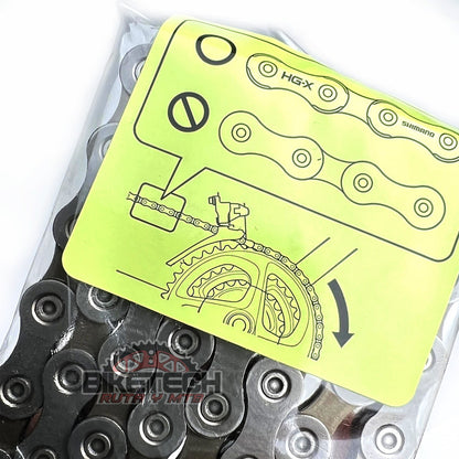 Kit 10v Cadena Shimano Hg54 + Pacha Gw 11-32 Cassette Ruta Gris 11 32