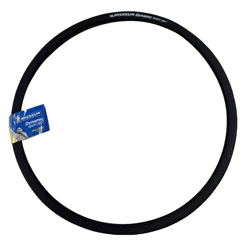 2 Llantas Bicicleta De Ruta Michelin Dynamic Sport 700x25 Negro