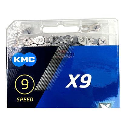 Pacha Cassette 9 Velocidades Gw 11-40 + Cadena Kmc X9 Mtb 11 40 Negro