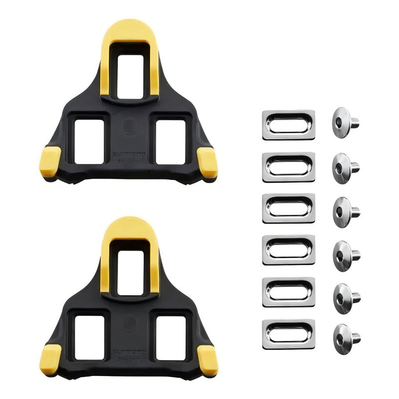 Calas Ruta Promend Para Shimano Con Grip Amarilla Color Amarillo