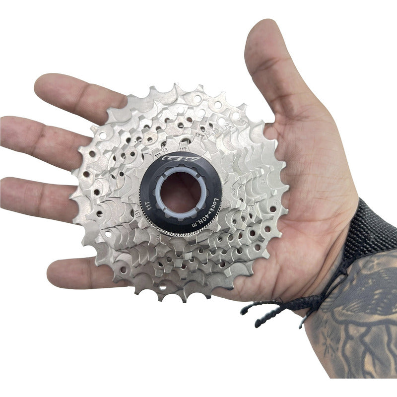 Pacha 8 Velocidades Gw 11-28 + Cadena Gw S51 Ruta Gris 11 28