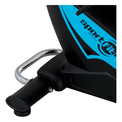 Bicicleta Recumbent Parma Plus K8717i Sportfitness Color Negro