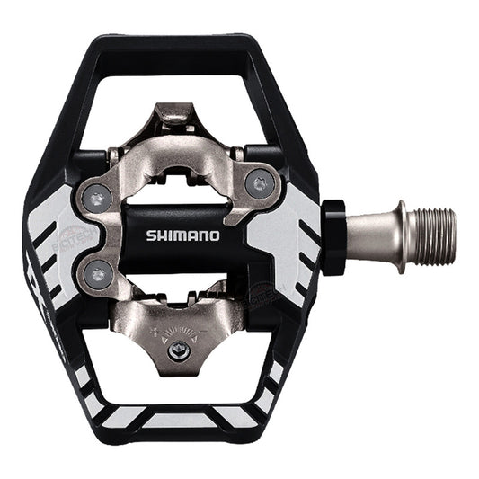 Pedales Bicicleta Mtb Enduro Shimano Deore Xt8120 Con Calas Negro