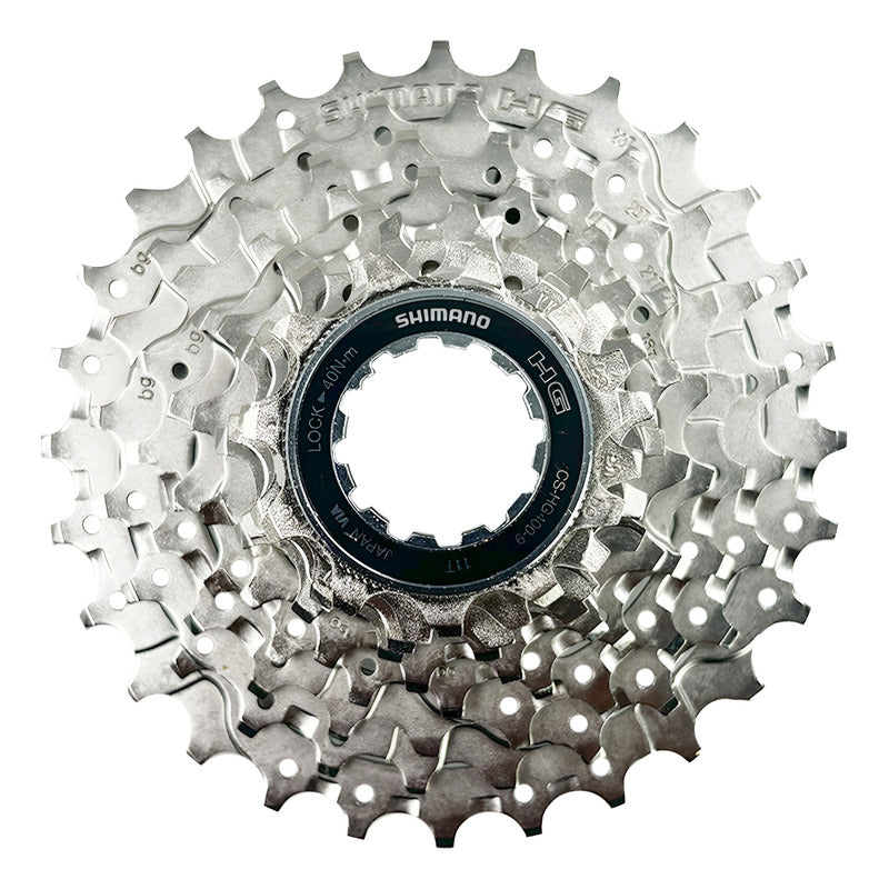 Pacha De 9 Velocidades Shimano 11-28 Casette Hg400 9v Ruta - Haze Crush Silver - 11 - 28