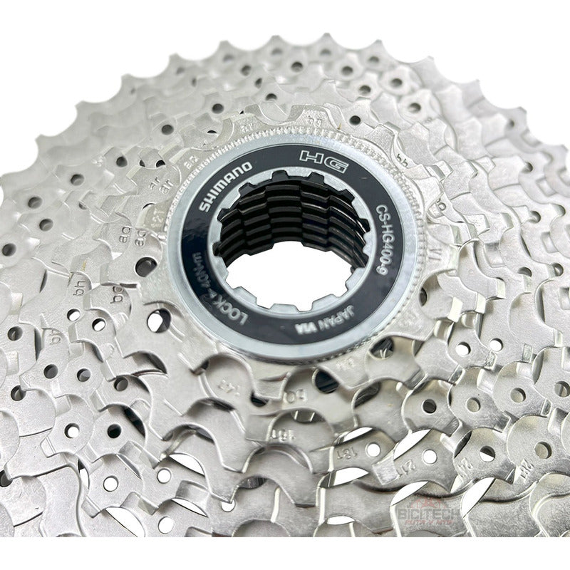 Pacha Shimano 9 Vel 12-36 Hg400 Alivio / Acera 12 36 Gris