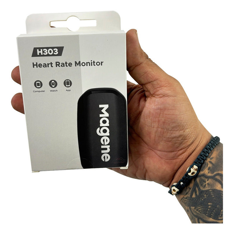 Banda De Frecuencia Cardíaca Magene H303 Económica Precisa