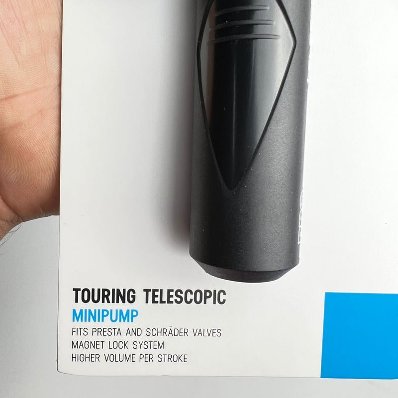 Bomba Inflador Pro Bicicletas Ruta Mtb 120 Psi+soporte  Negro