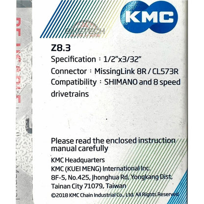 Combo 8 Velocidades Pacha Gw 11-36 Cassette + Cadena Kmc Z8 11 40 Negro