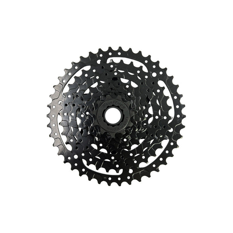 Cassette Pacha Sunrace 8 Velocidades 11-42 Dientes Mtb Acero Negro