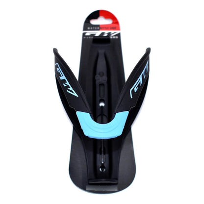 Porta Caramañola Gw Azul Fibra De Vidrio Ruta Mtb Negro