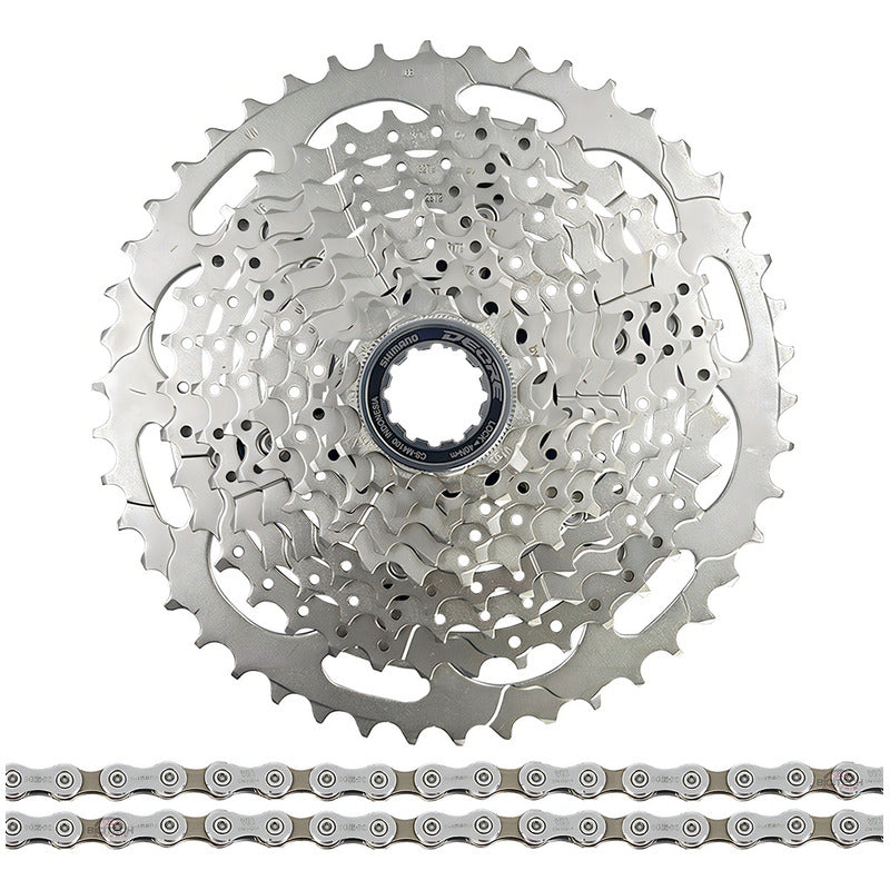 Cassette Shimano 10 Velocidades M4100 11-46 Cadena Shimano Hg54