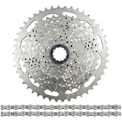Cassette Shimano 10 Velocidades M4100 11-46 Cadena Shimano Hg54