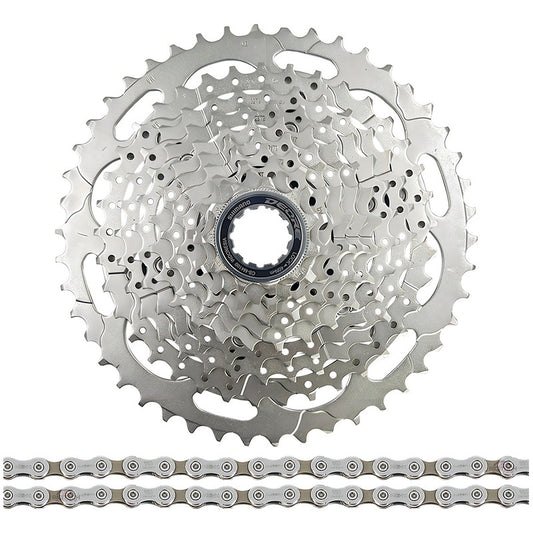Cassette Shimano 10 Velocidades M4100 11-46 Cadena Shimano Hg54