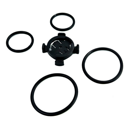 Soporte De Codo Potencia Mtb Magene Ciclocomputador Gps Negro