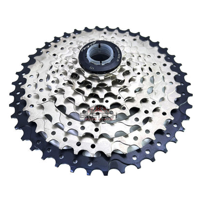 Pacha Cassette Gw 8v 11-42 Y Cadenilla Sunrace M84 8 Velocid Negro 11 40